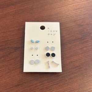 Silver Earring Set
